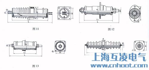 CB-6/400户外穿墙套管尺寸图